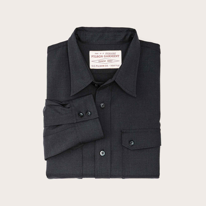 WORSTED WOOL GUIDE SHIRT