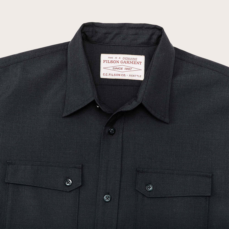 WORSTED WOOL GUIDE SHIRT